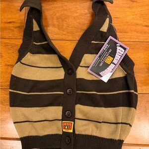 FB County Brown and Tan Striped halter